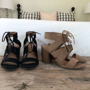 Merona Chunky Heel Sandals